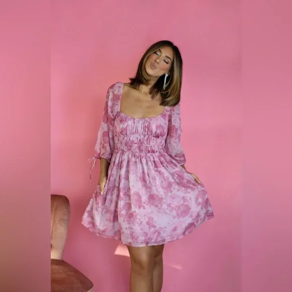 Baevely Floral Dress - Picture 5 of 12